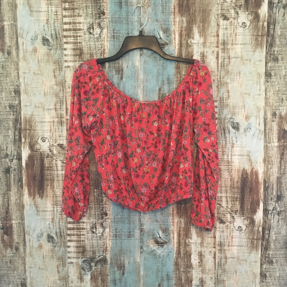 Off the shoulder shirt